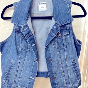 Jean Vest (old navy)